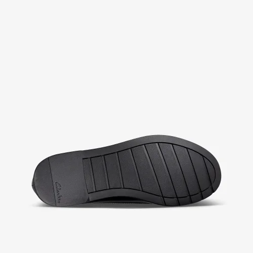 Clarks School Scala Bright Kid Black Patent Wide - 2.5 Image 3