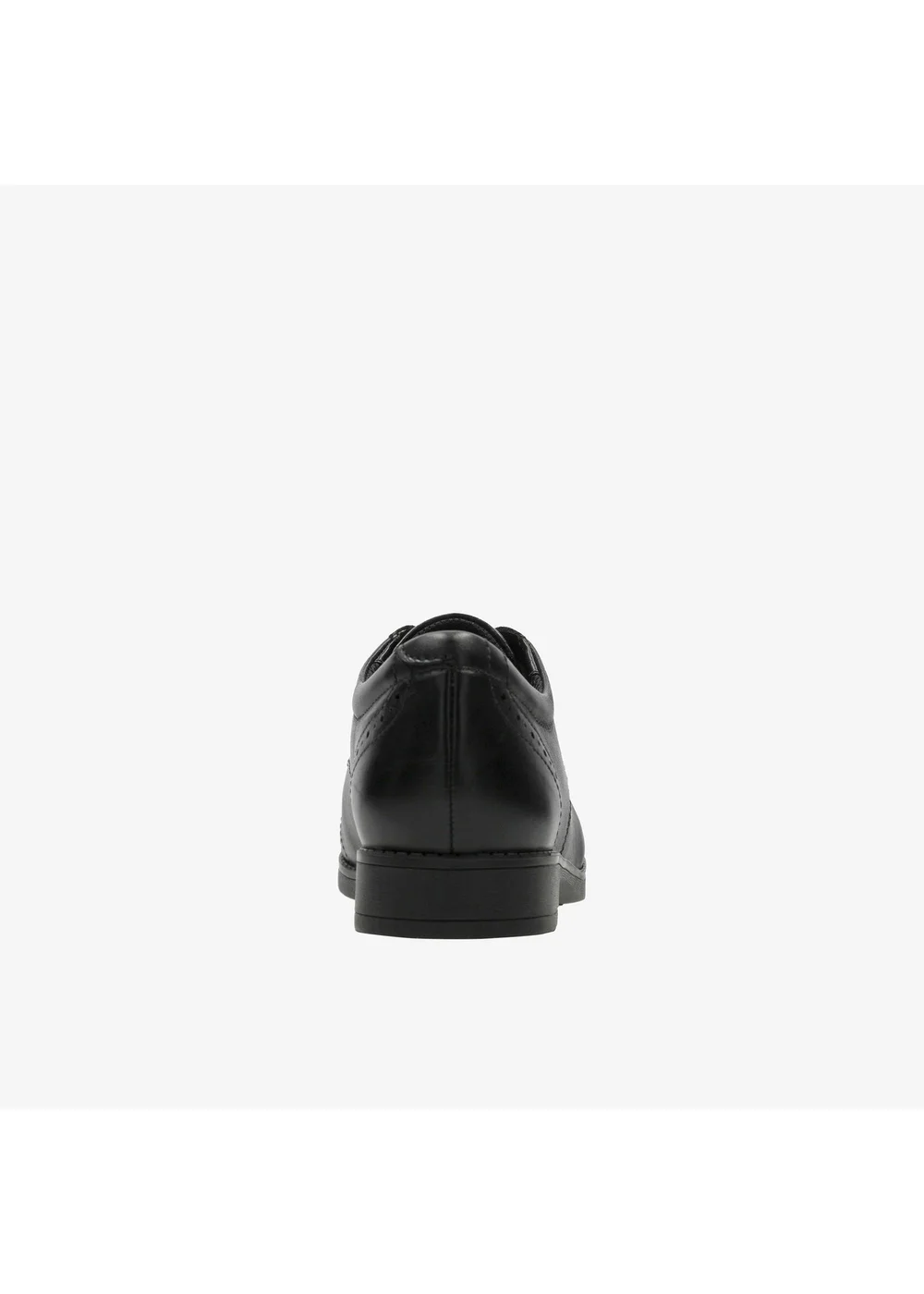 Clarks School Girls Black Sami Walk K Leather Wide - 10.5 Infants Image 5