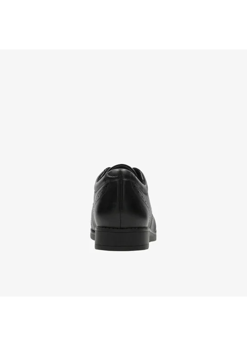 Clarks School Sami Walk K Black Leather Standard - 11 Infants Image 5