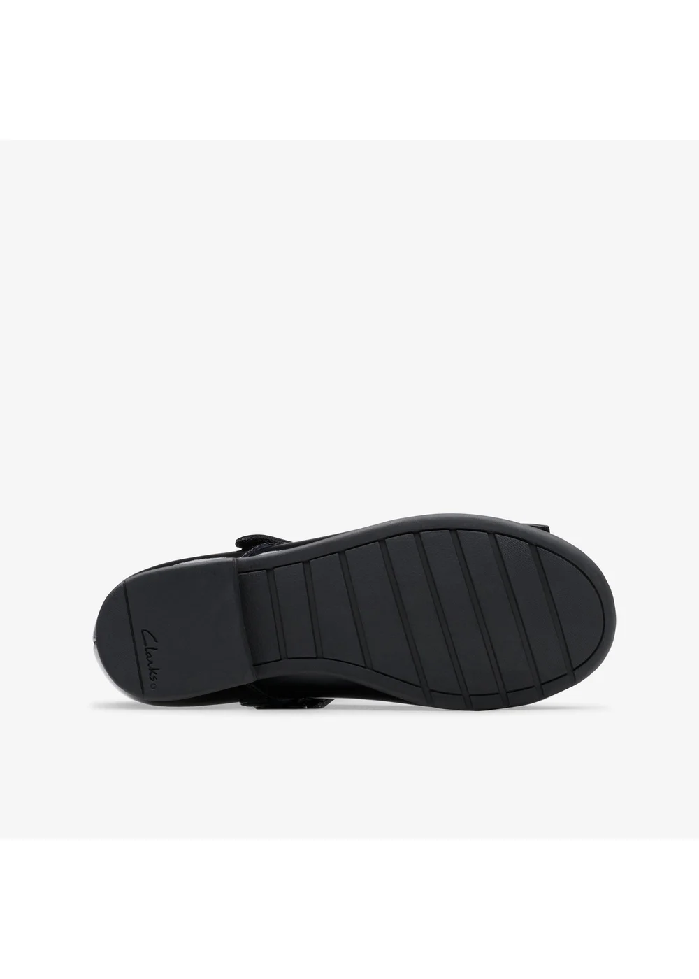 Clarks School Scala Tap Kid Black Patent Narrow - 10.5 Infants Image 3