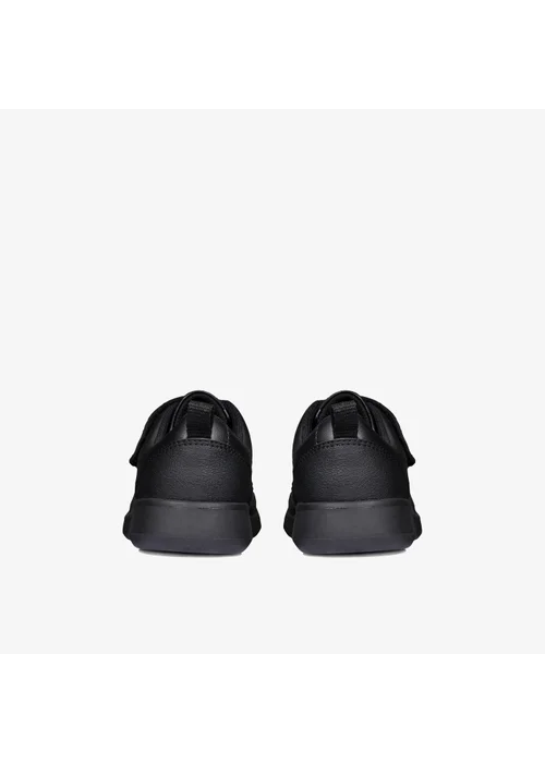Clarks School Scape Sky Kid Black Leather Wide - 10.5 Infants Image 5