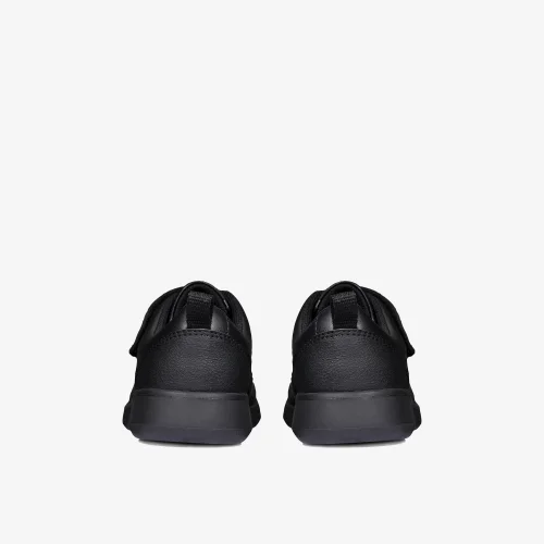 Clarks School Scape Sky Kid Black Leather Extra Wide - 10.5 Infants Image 5
