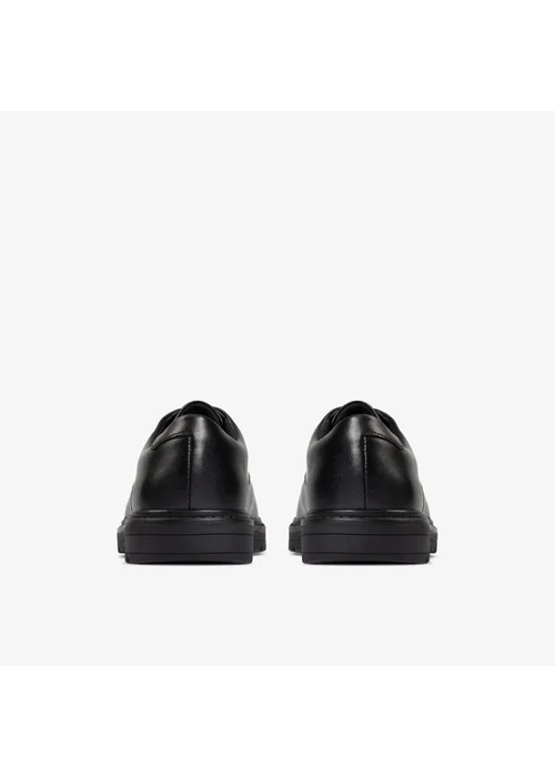 Clarks School Loxham Derby Youth Black Leather Standard - 4 Image 5
