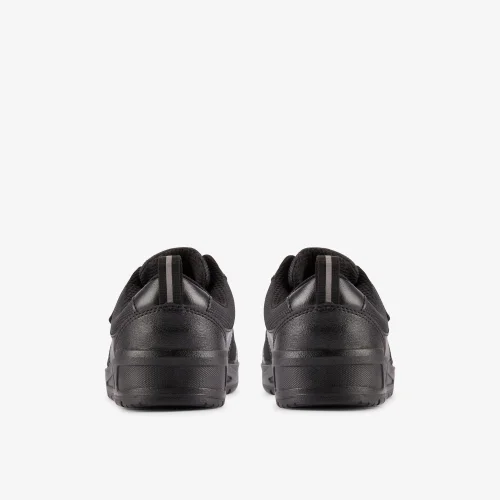 Clarks School Palmer Stride Kid Black Leather Standard - 8.5 Infant Image 5