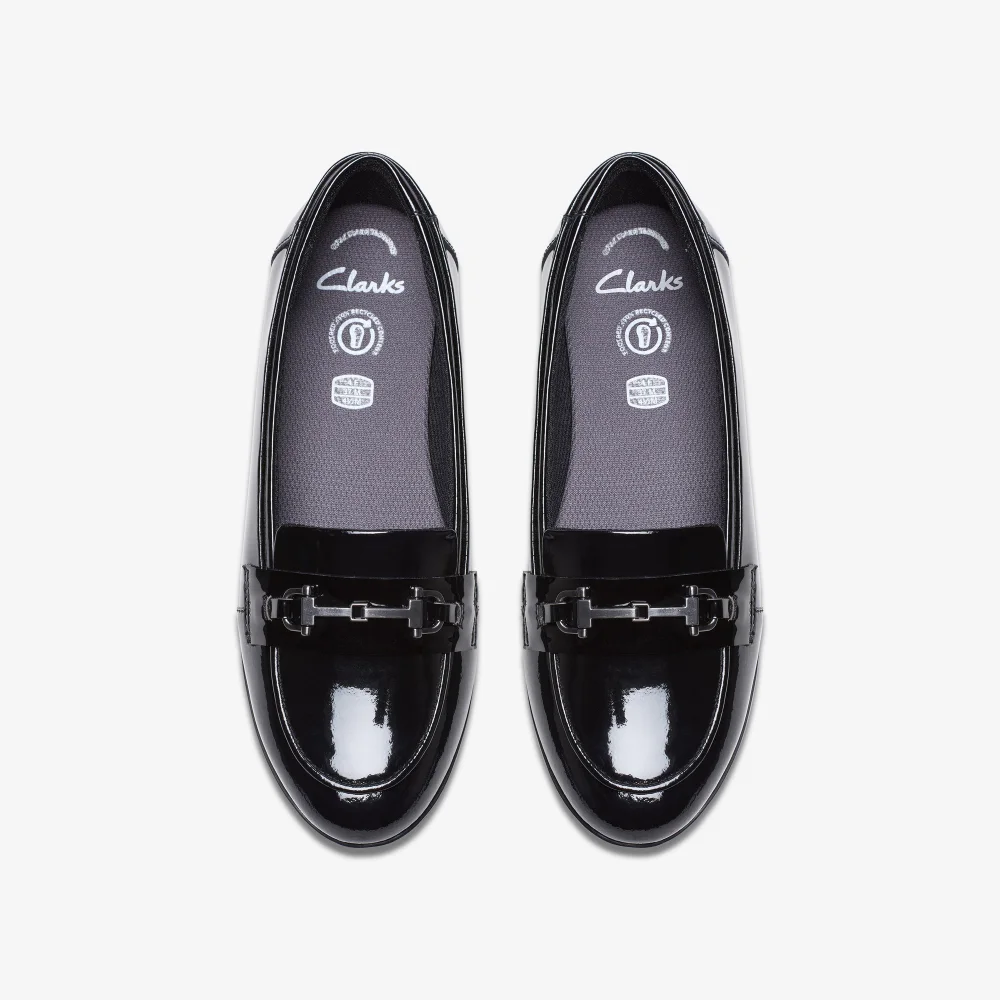 Clarks School FinjaLoafer Y. Black Leather Standard - 4 Image 6