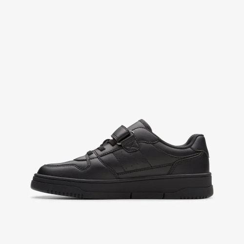 Clarks School Canyon Way Kid Black Synthetic Wide - 12 Infant Image 2