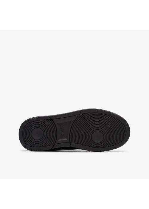 Clarks School Boys Black Canyon Way Kid Synthetic Wide - 12 Infants Image 3