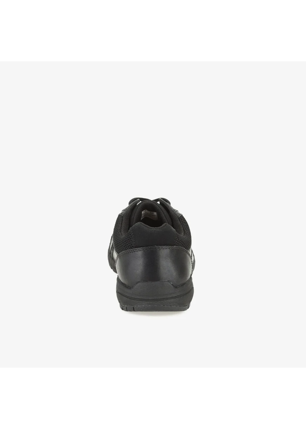 Clarks School Boys Black Air NorfolkSnr Leather Standard - 3.5 Image 4