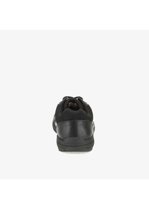 Clarks School Boys Black Air NorfolkSnr Leather Standard - 3.5 Image 4