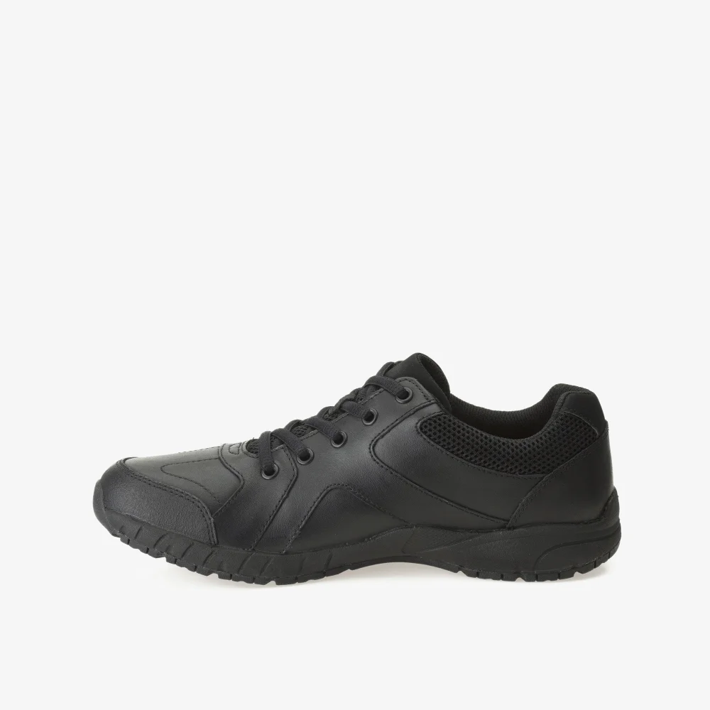 Clarks School Air NorfolkSnr Black Leather Standard - 5.5 Image 2