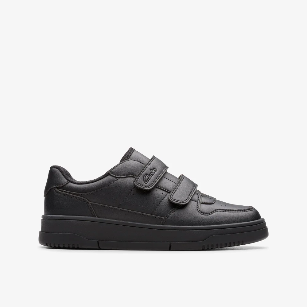 Clarks School Canyon Sky Kid Black Synthetic Wide - 10 Infant Image 1