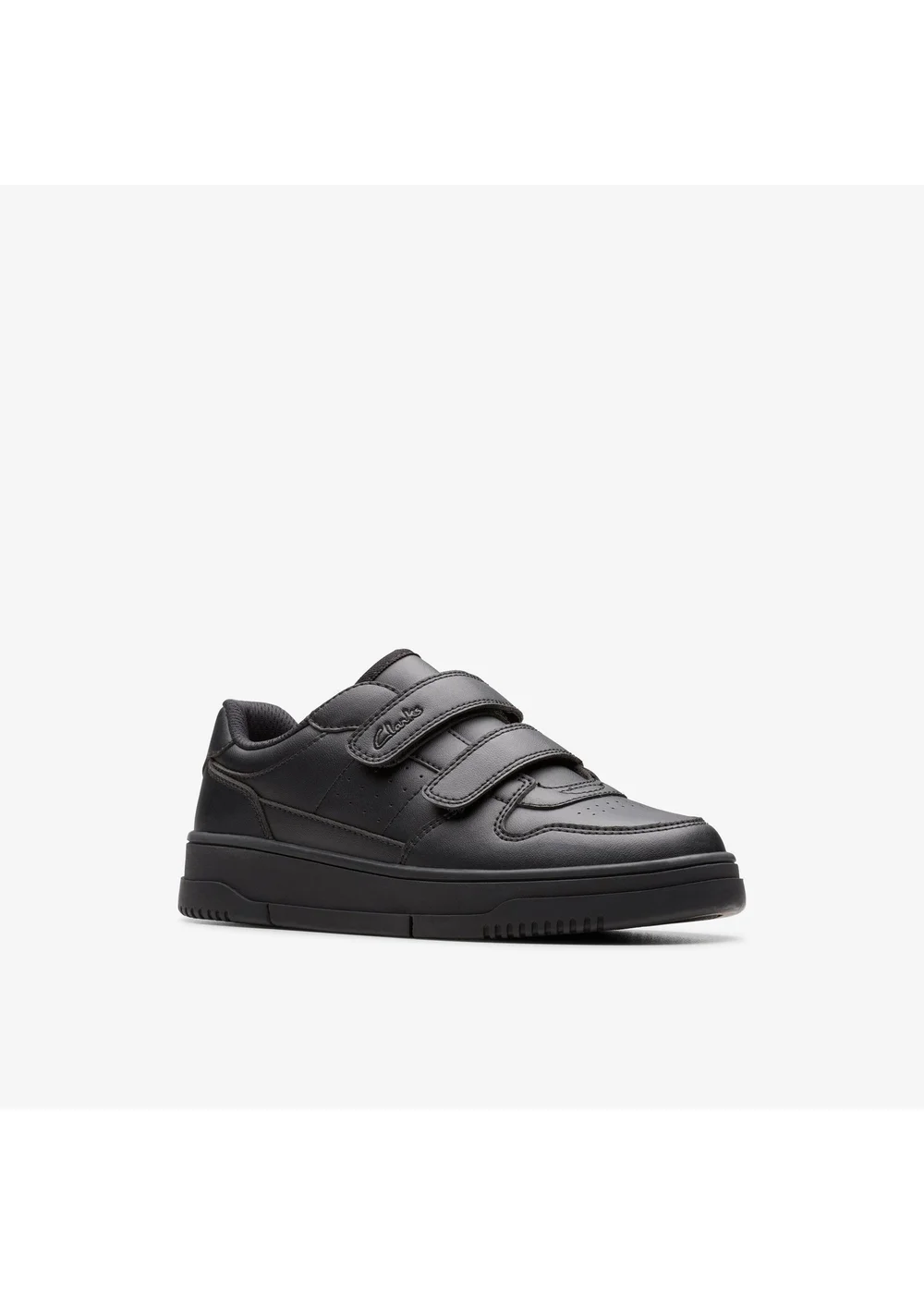 Clarks School Boys Black Canyon Sky Kid Synthetic Wide - 10 Infants Image 4