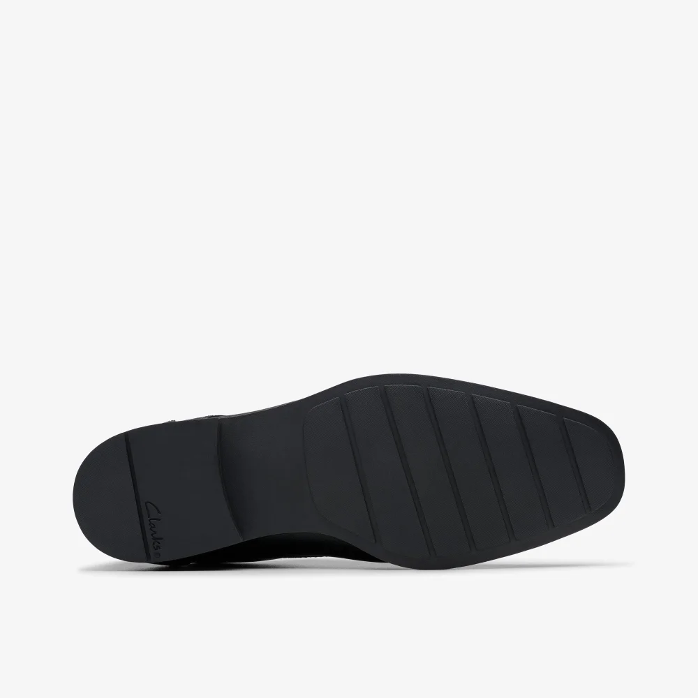 Clarks School Boys Black Scala Step Youth Leather Standard - 3 Image 3
