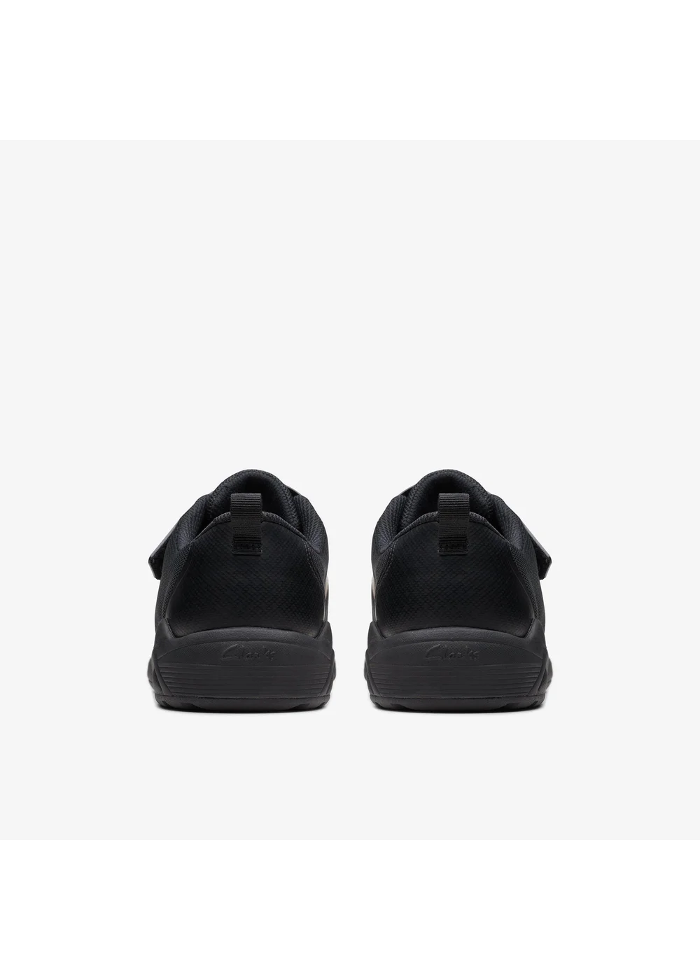 Clarks School Boys Black Aeon Pace Youth Textile Wide - 7.5 Image 5