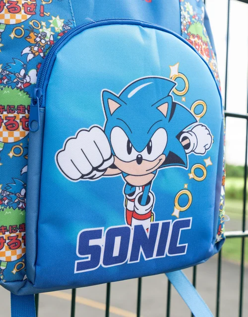 Vanilla Underground Sonic The Hedgehog Boys Blue Character Backpack (One Size) - One Size Image 2