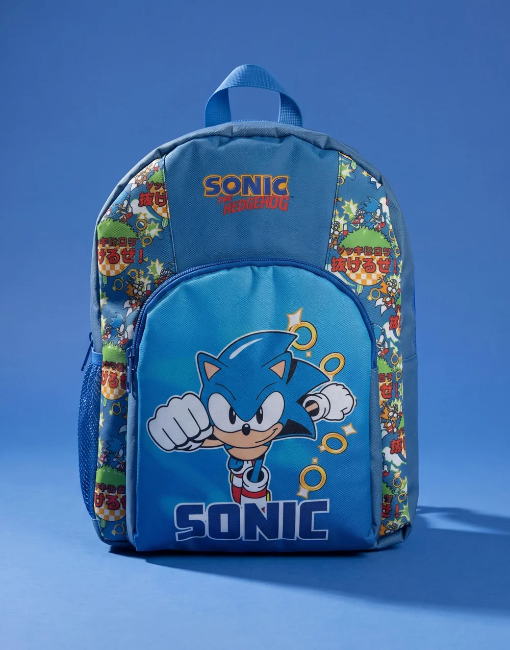 Vanilla Underground Sonic The Hedgehog Boys Blue Character Backpack (One Size) - One Size Image 4