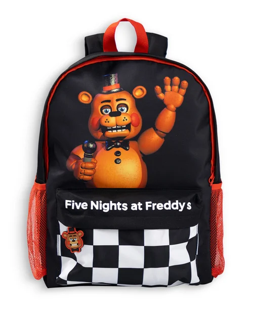 Vanilla Underground Five Nights At Freddy's Boys Black Character Backpack (One Size) - One Size Image 5