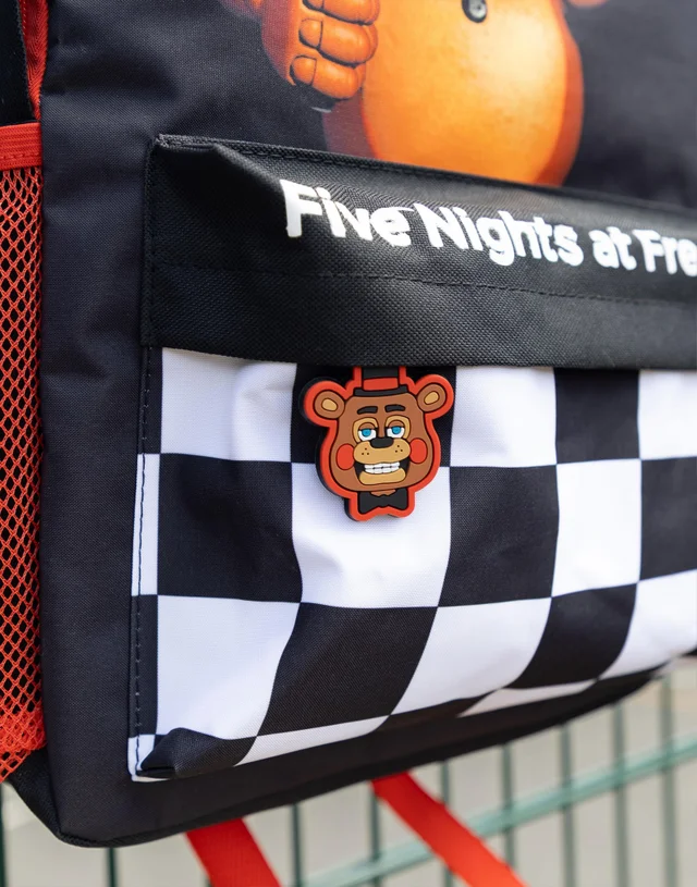 Vanilla Underground Five Nights At Freddy's Boys Black Character Backpack (One Size)