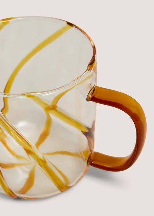 Yellow Glass Mug Image 2
