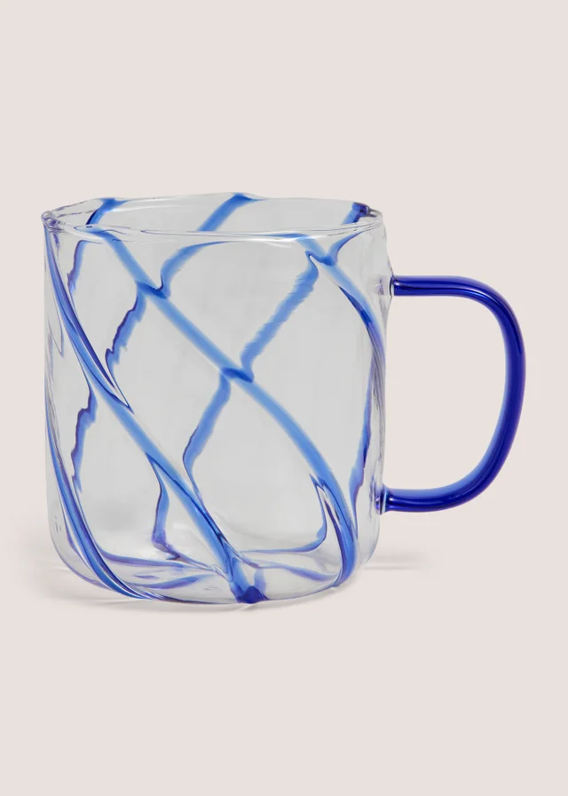 Blue Glass Mug