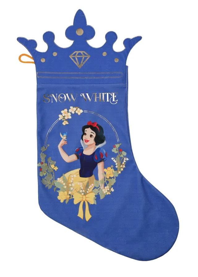 Disney Princess Snow White Stocking Blue