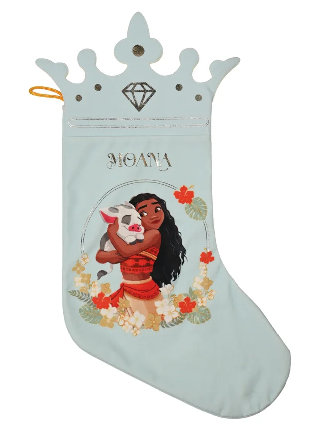 Disney Princess Moana Stocking in Blue