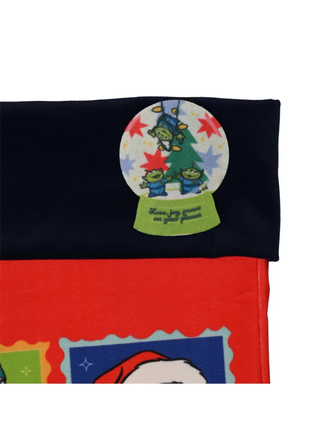 Disney Icon Toy Story Present Stocking Red & Black