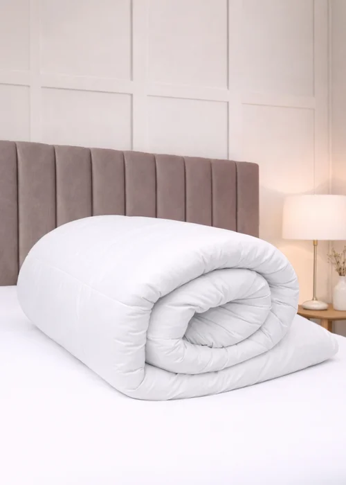 Bianca Fine Linens Goose Feather & Down 13.5 tog Duvet White - Single Image 1