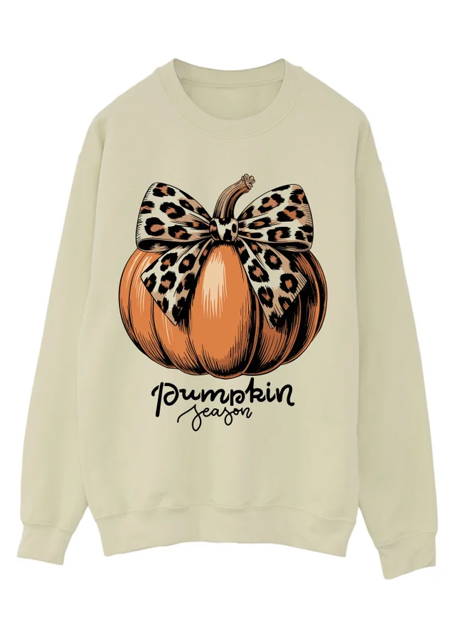 Spiral Galaxy Halloween Pumpkin Seasons Sand Graphic Sweatshirt