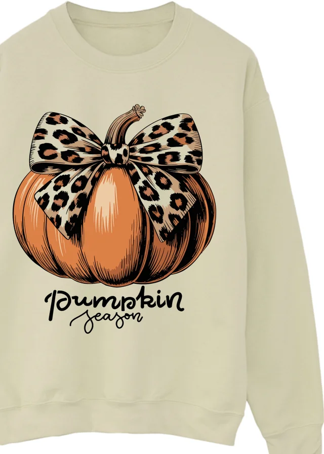 Spiral Galaxy Halloween Pumpkin Seasons Sand Graphic Sweatshirt