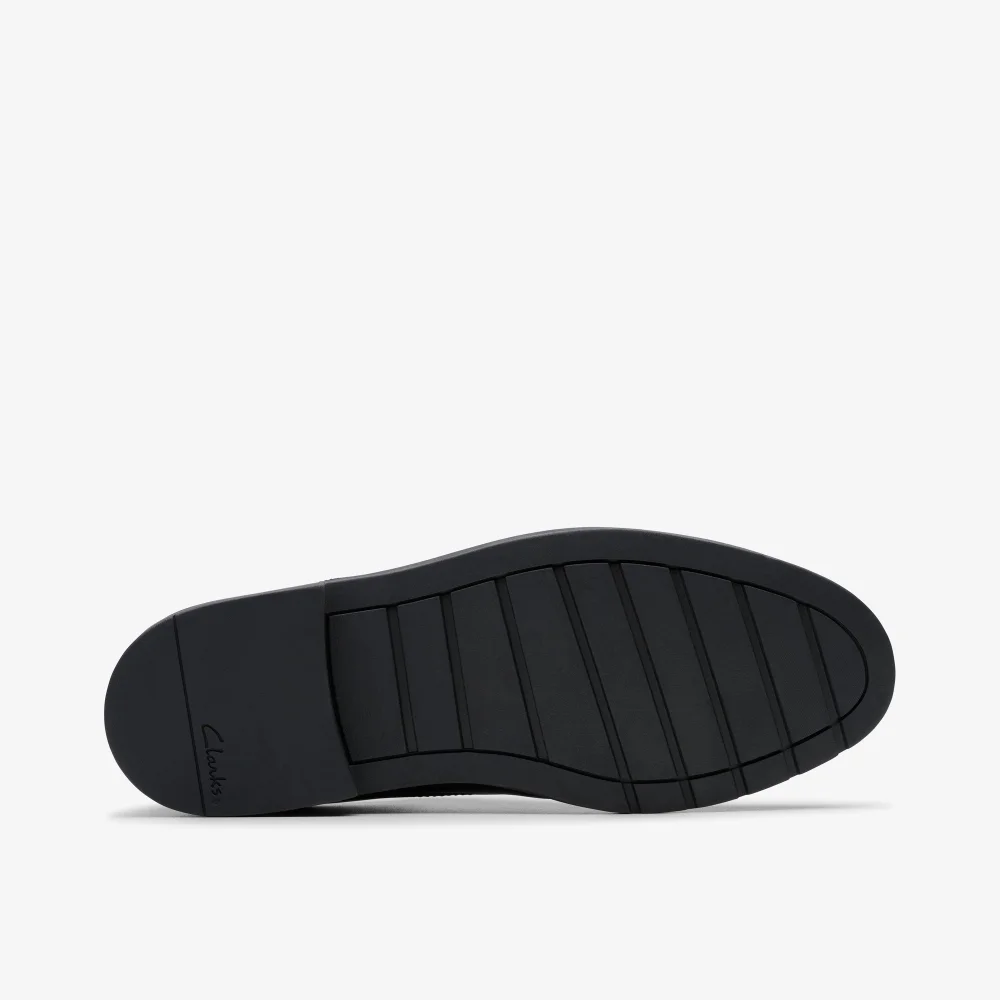Clarks School Scala Loop Youth Black Leather Standard - 3.5 Image 3