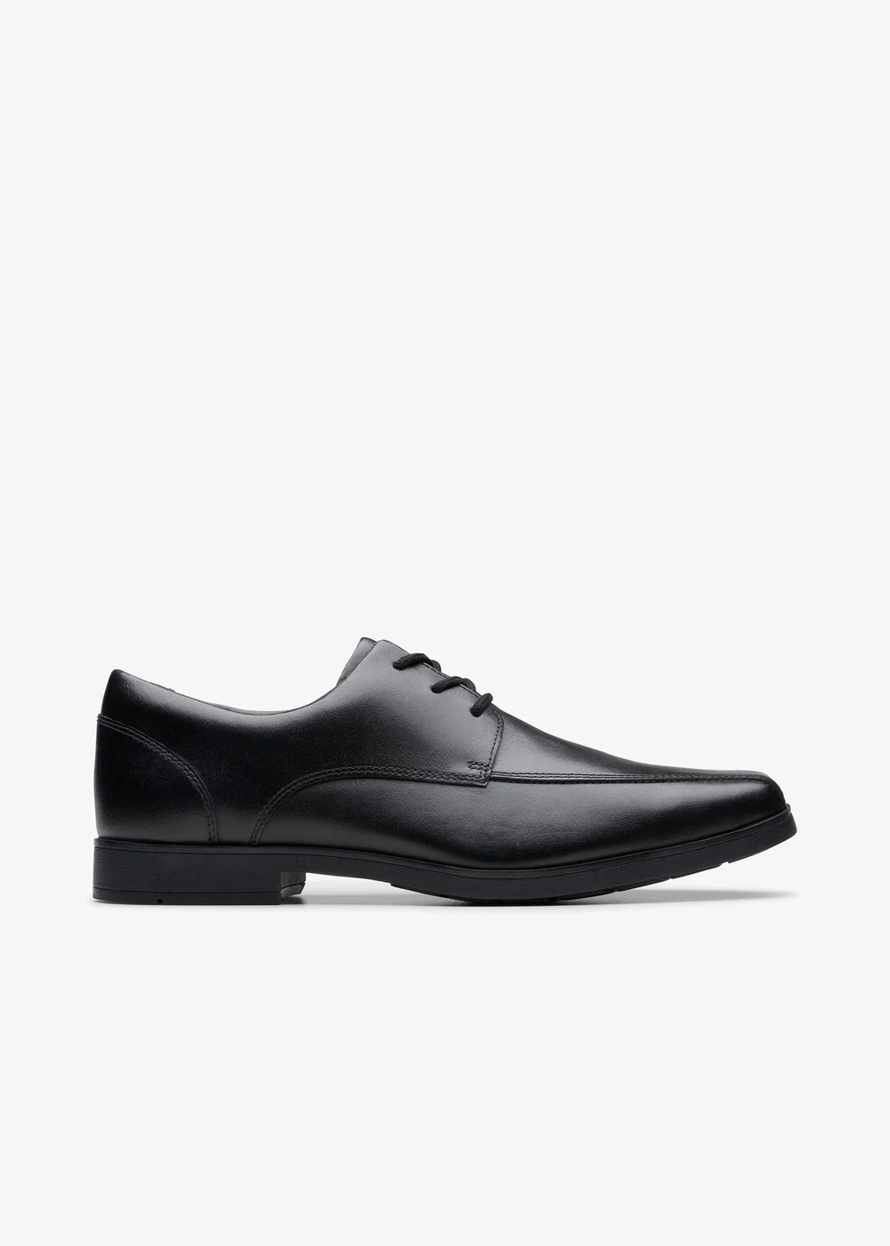 Clarks School Scala Step Youth Black Leather Wide - 5 Image 1