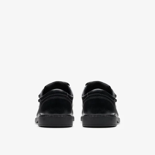 Clarks School Scala Pace Older Black Leather Standard - 1 Image 5