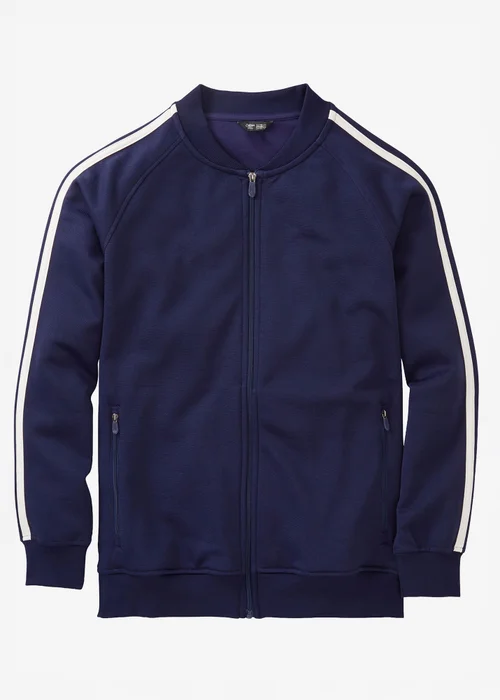 Cotton Traders Marine Zip through Track Top - XL Image 4