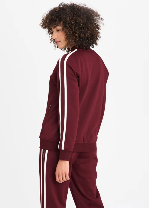 Cotton Traders Bordeaux Zip through Track Top - 3XL Image 3