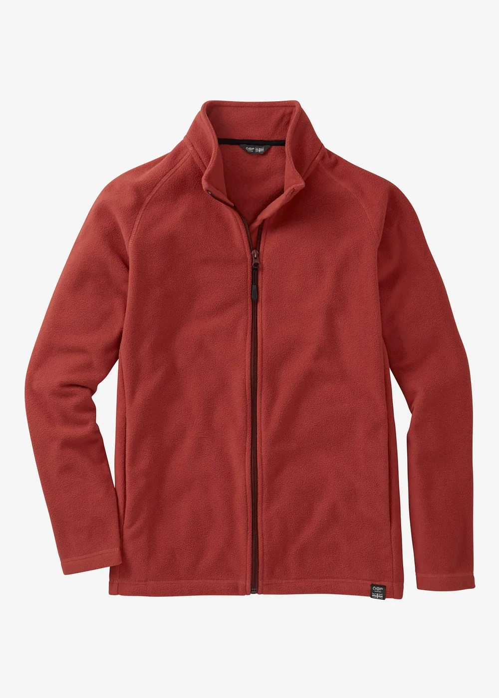 Cotton Traders Burnt Umber Microfleece Jacket - 3XL Image 4