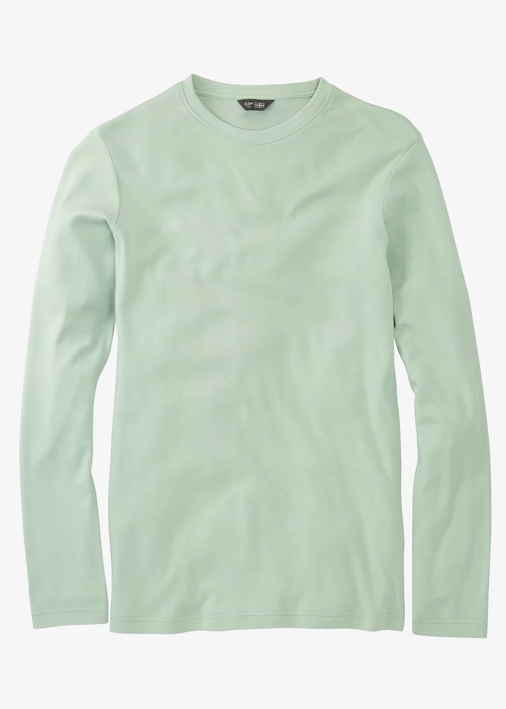 Cotton Traders Iced Mint Long Sleeve Crew Neck Base Layer Top - 4XL Image 4