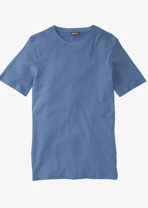 Cotton Traders Cornflower Blue Short Sleeve Crew Neck Base Layer Top - 3XL Image 4