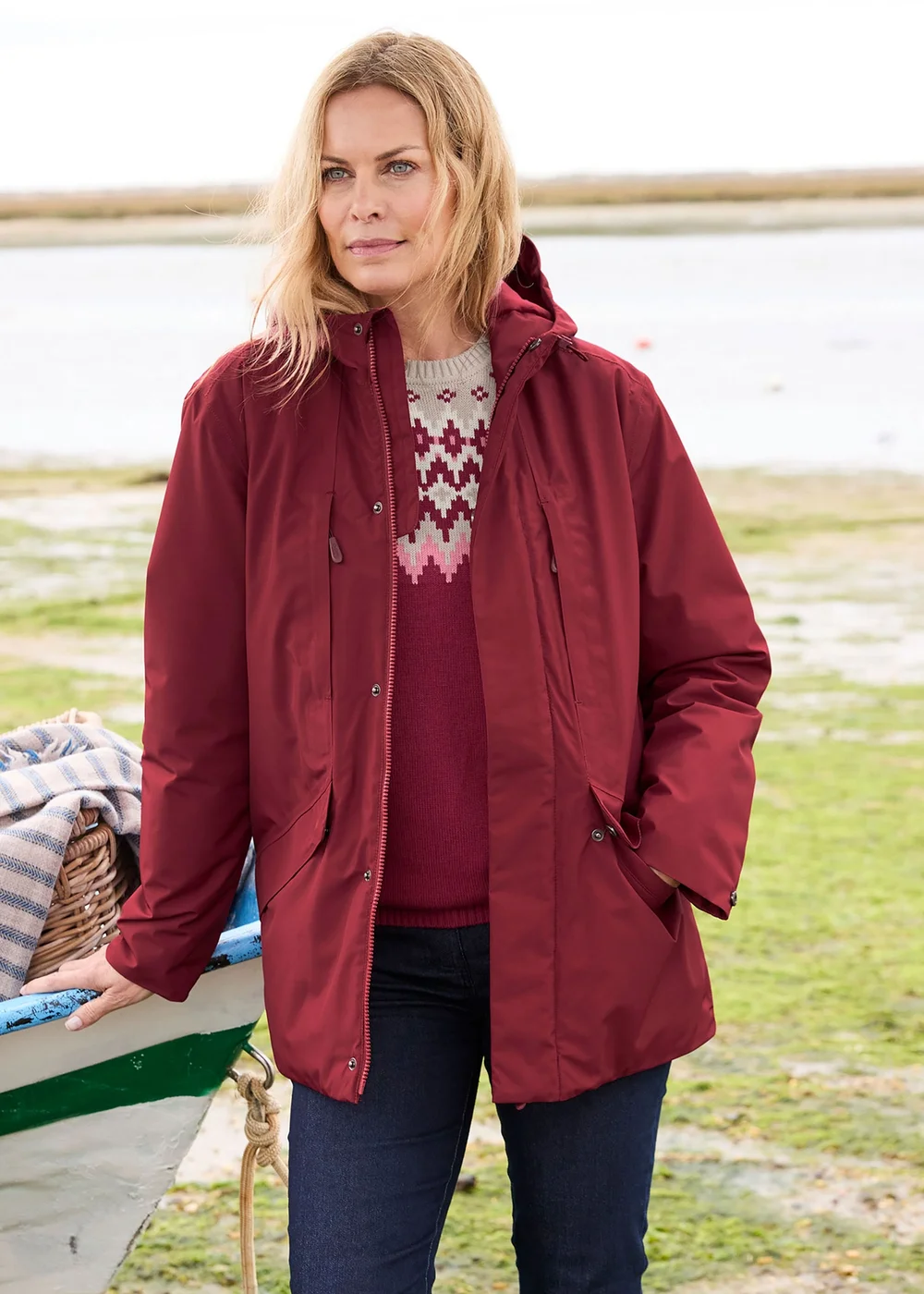 Cotton Traders Ruby Windmoor Waterproof Jacket - L Image 1