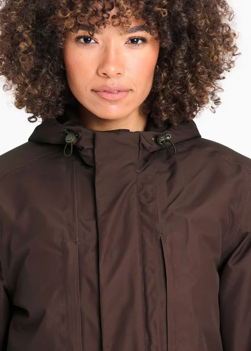 Cotton Traders Dark Chocolate Windmoor Waterproof Jacket - 2XL Image 3