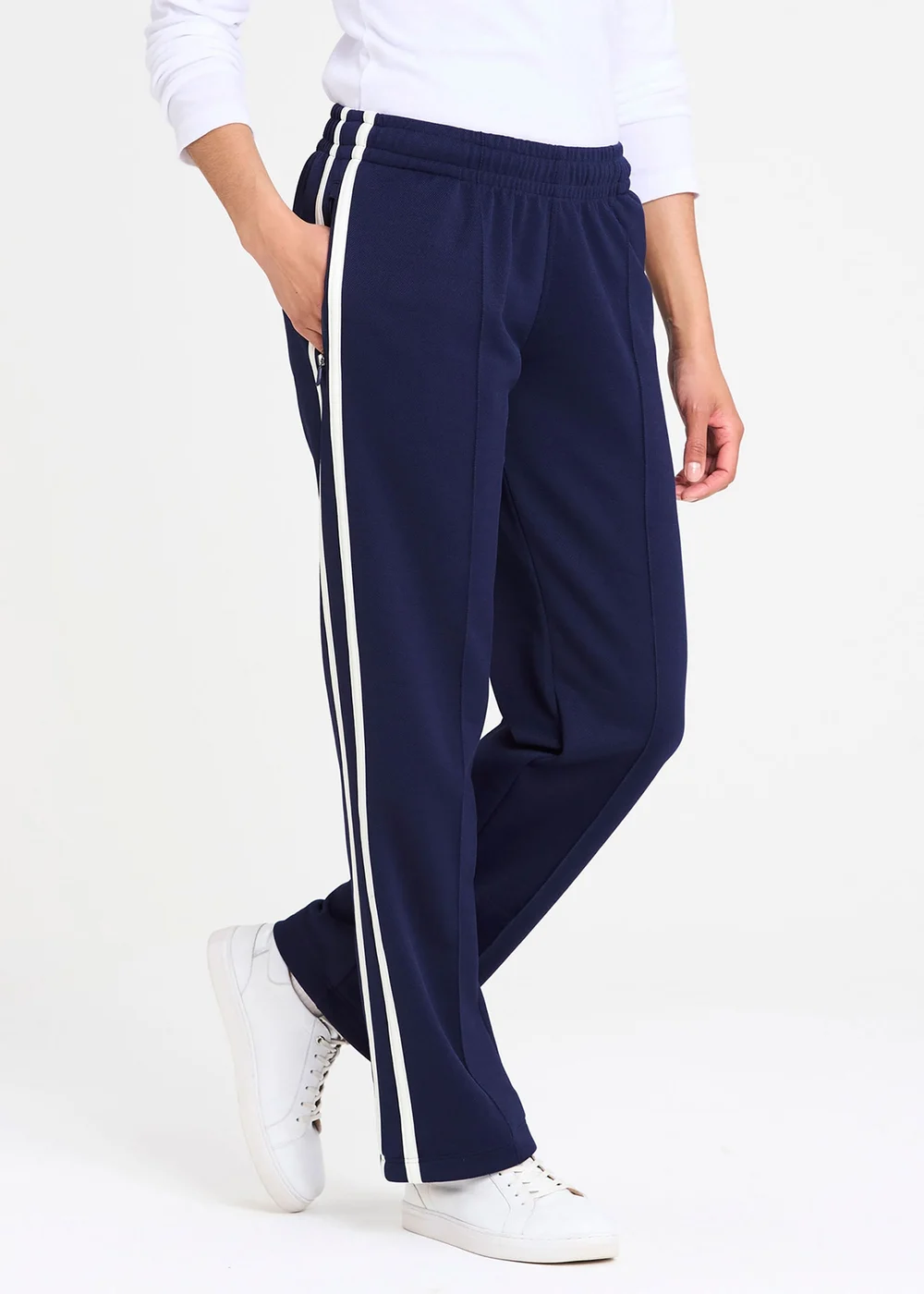 Cotton Traders Marine Track Pant - L/L27 Image 1