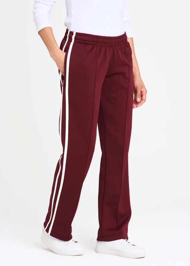 Cotton Traders Bordeaux Track Pant
