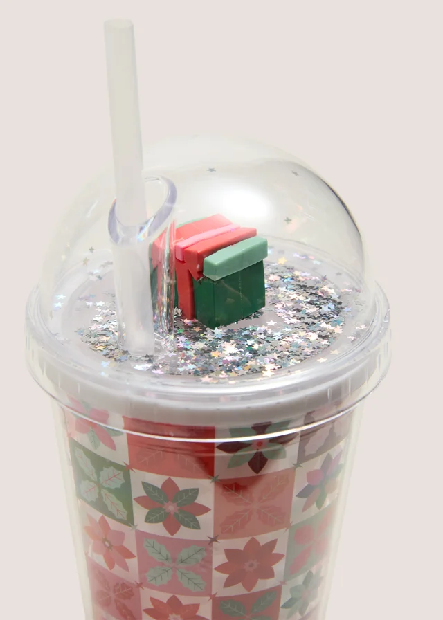 Christmas Snow Globe Tumbler
