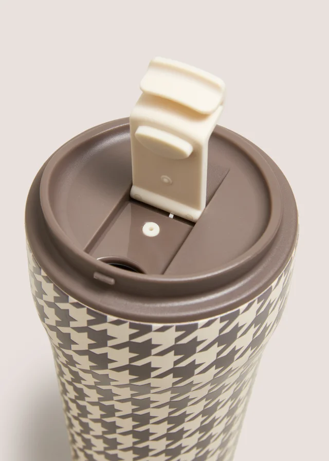 Houndstooth Travel Tumbler