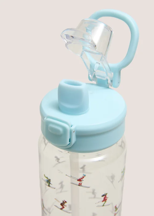 Christmas Ski Water Bottle Image 2