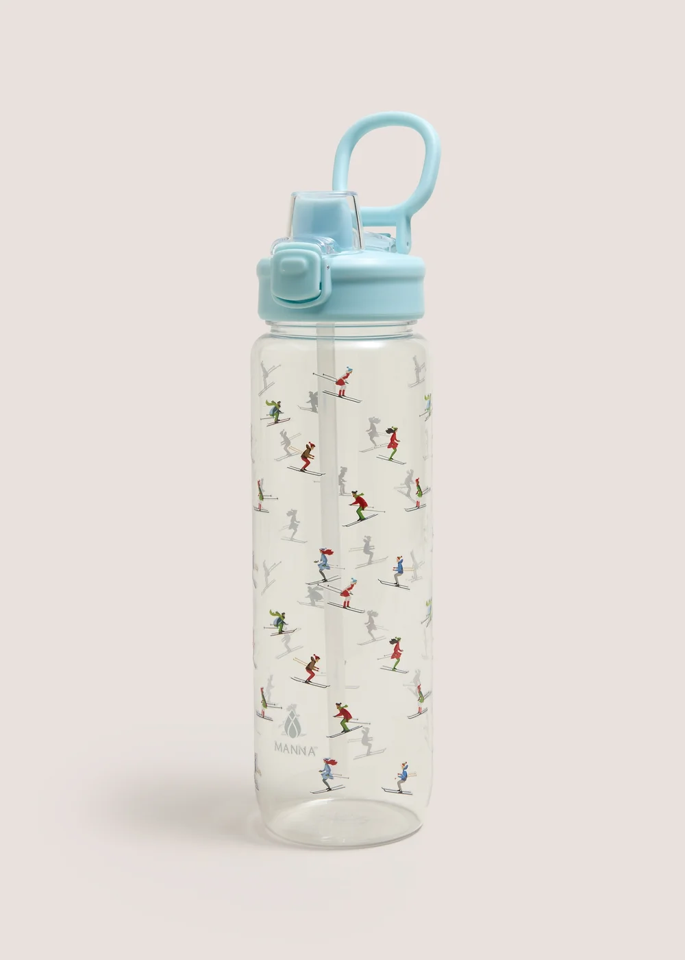 Christmas Ski Water Bottle Image 1