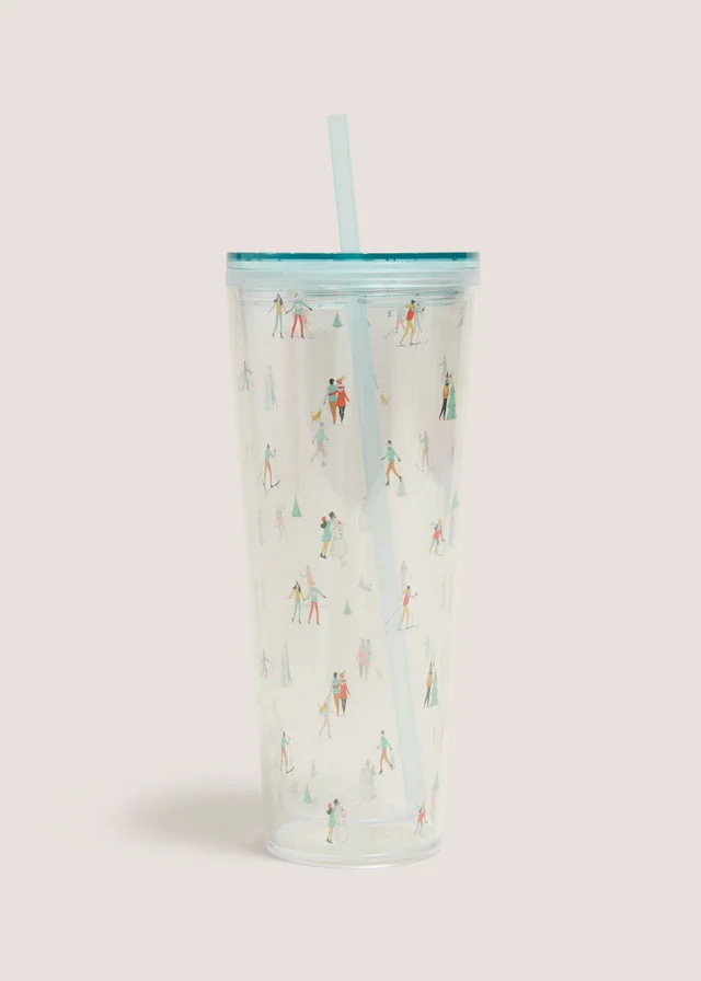 Christmas Ski Tumbler