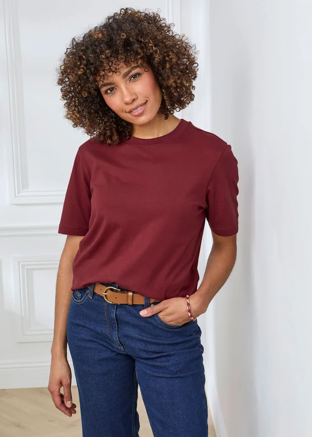 Cotton Traders Ruby Crew Neck T-Shirt