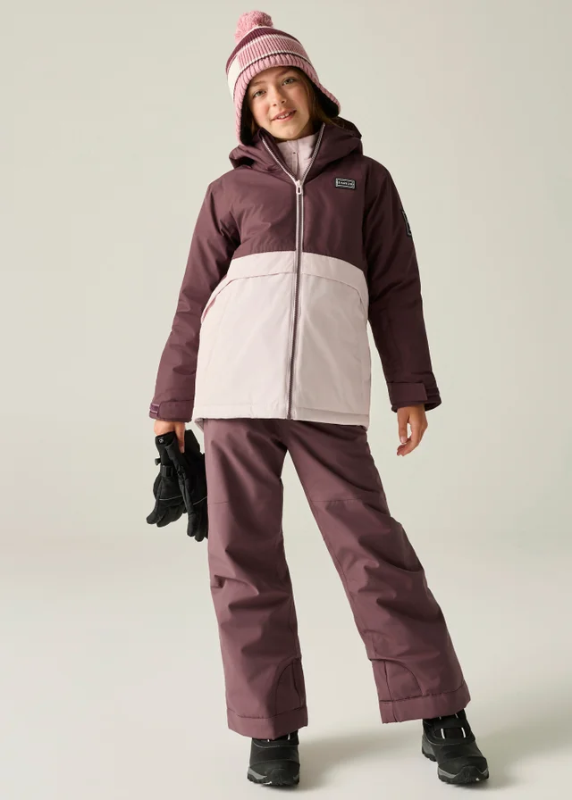 Dare 2b Aubergine Wing It Waterproof Jacket (3-13 years)