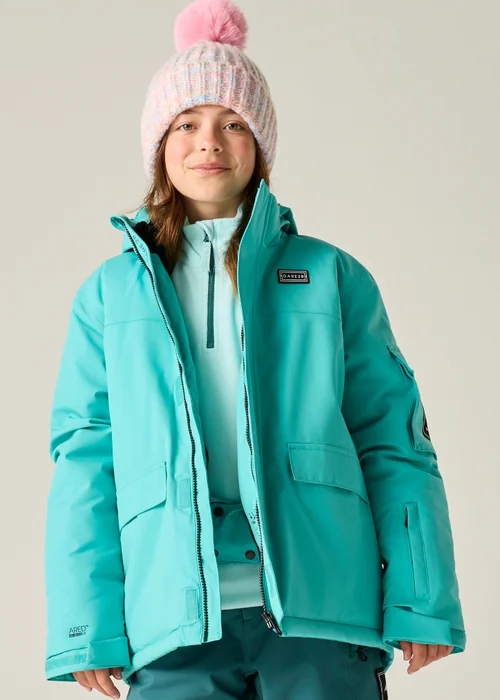 Dare 2b Turquoise Shredder II Waterproof Jacket (3-13 years) - 11-12 Yrs Image 1